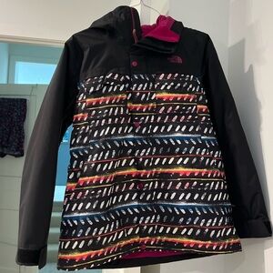 The North Face Patterned Ski Jacket
